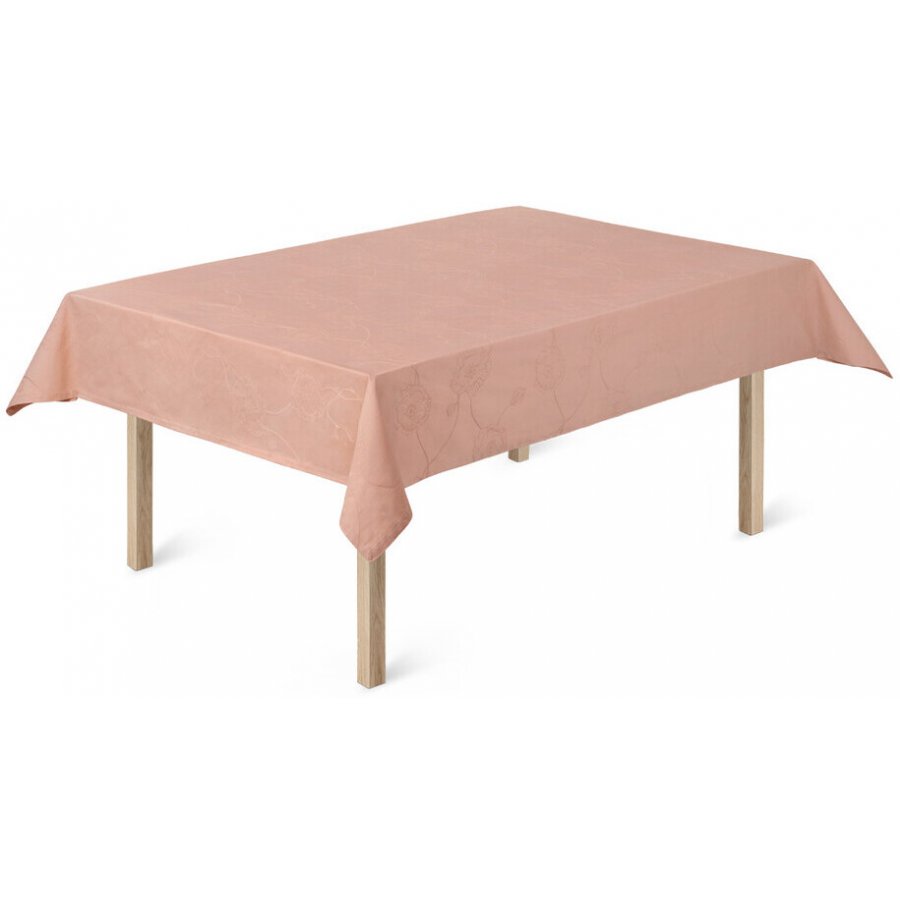 Khler Hammershi Poppy Damask Tischdecke 150x370 cm, Nude