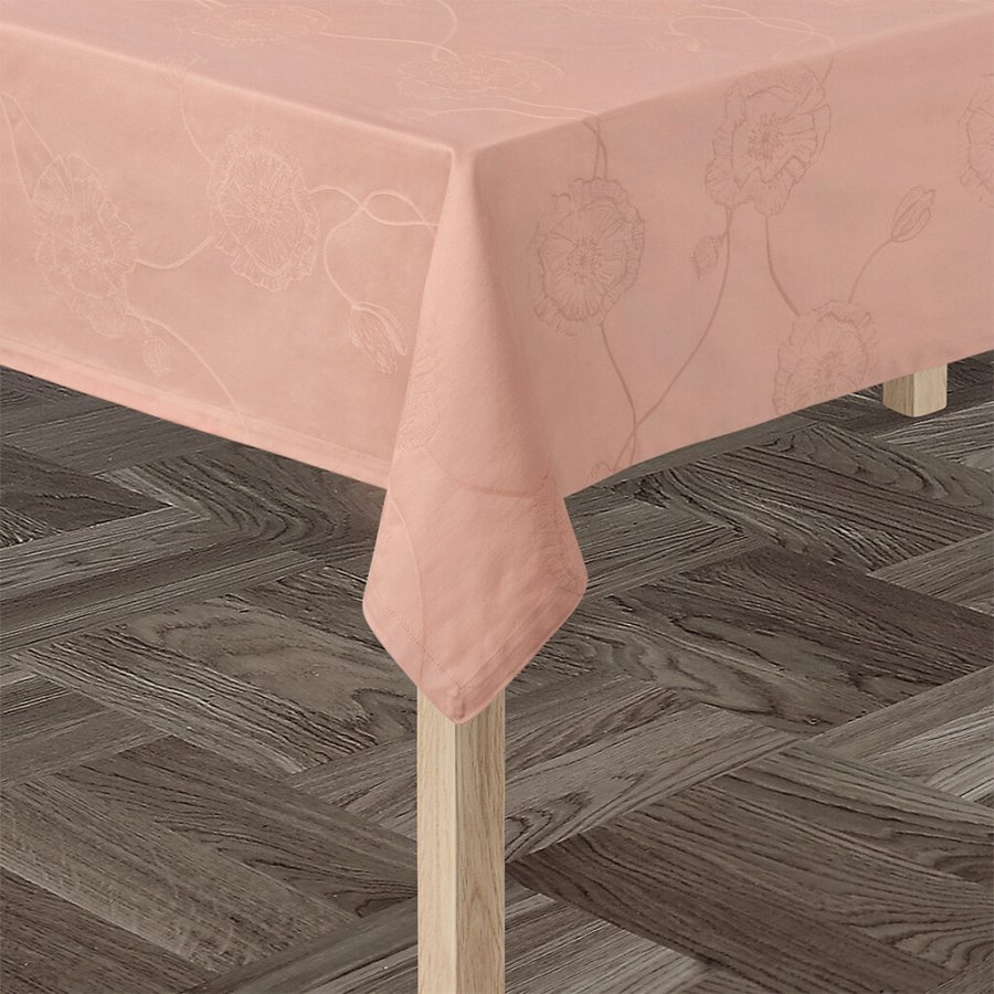 Khler Hammershi Poppy Damask Tischdecke 150x320 cm, Nude