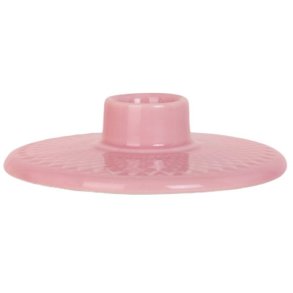 Lyngby Porceln Rhombe Color Kerzenhalter H3 cm, Rosa