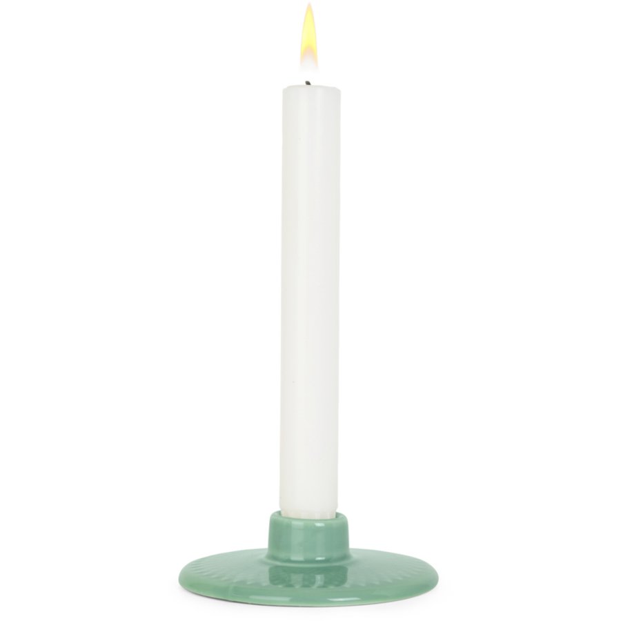 Lyngby Porceln Rhombe Color Kerzenstnder H3 cm, Grn