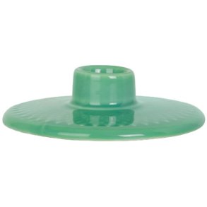 Lyngby Porcelæn Rhombe Color Lysestage H3 cm, Grøn
