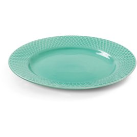 Lyngby Porceln Rhombe Color Tallerken 21 cm, Aqua