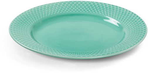 Lyngby Porceln Rhombe Color Teller 21 cm, Aqua