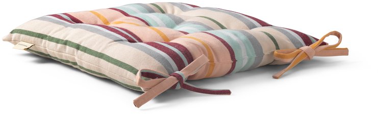 Rosendahl Outdoor Stripes Garten Kissen 40x4x40 cm, Multi