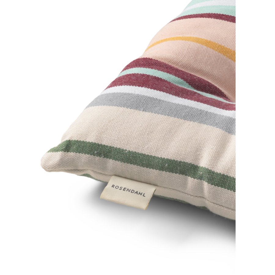 Rosendahl Outdoor Stripes Garten Kissen 40x4x40 cm, Multi