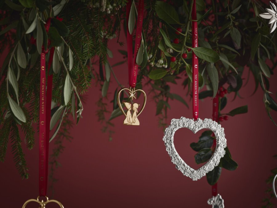 Rosendahl Karen Blixen Blomst i Lag H11,5 cm, Fors�lvet