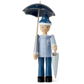 Kay Bojesen Ole Lukøje 21 cm, Malet Bøgetræ