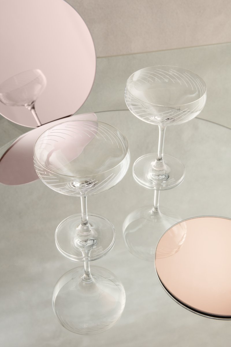 Holmegaard Cabernet Lines Cocktailglas 2 stk. 29 cl