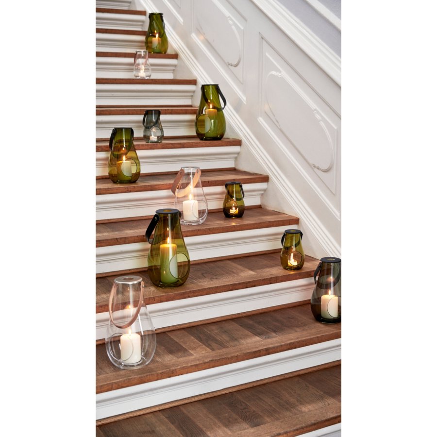 Holmegaard DWL Lanterne H29 cm, Olivengr�n