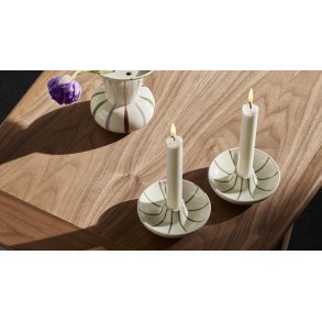 Kähler Signature Kronelysestage H3,5 cm, Grøn
