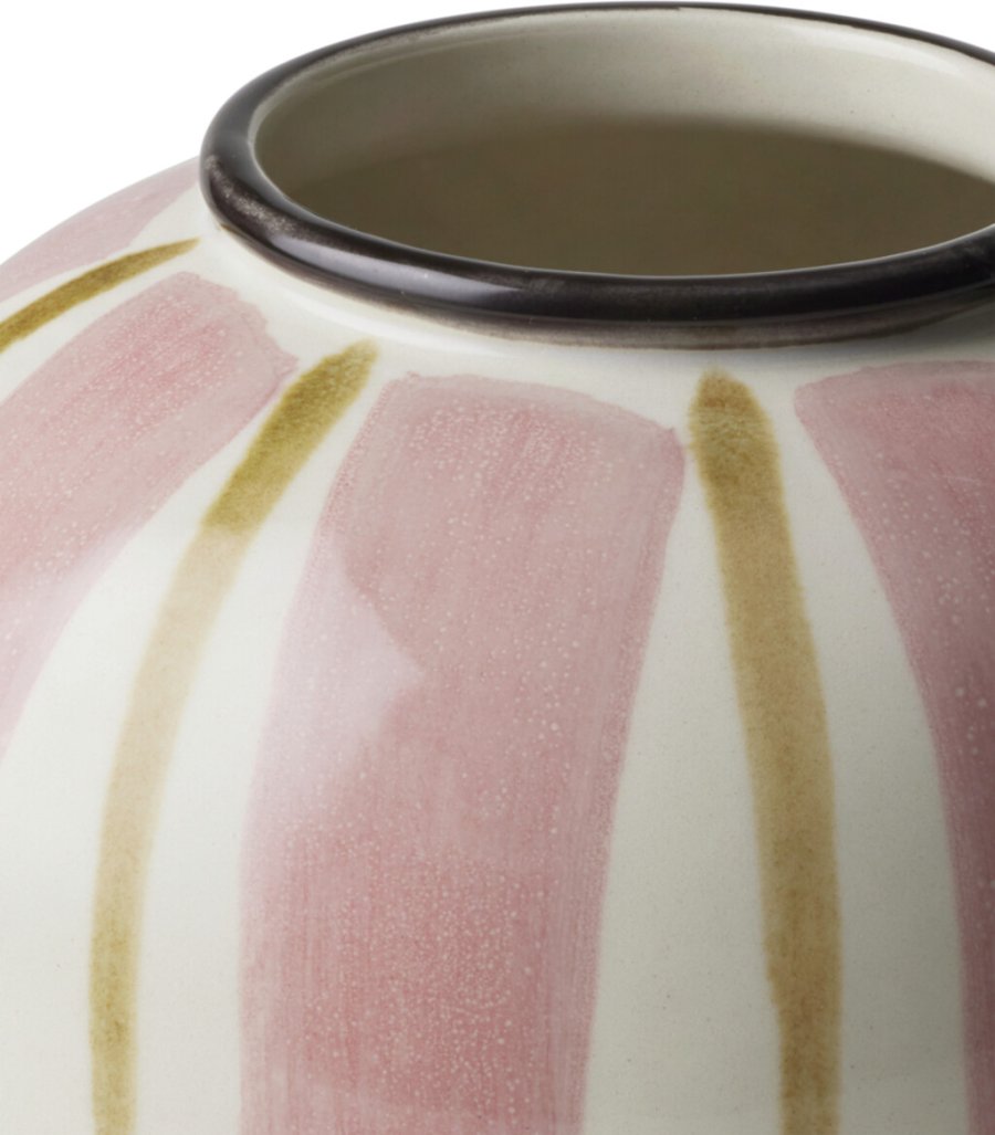 Kähler Canvas Vase H15 cm, Rosa