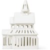 Kähler Urbania Lyshus Stavkirke H20 cm, Hvid