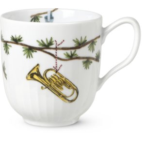 K&auml;hler Hammersh�i Christmas Krus 2022 33 cl, Hvid
