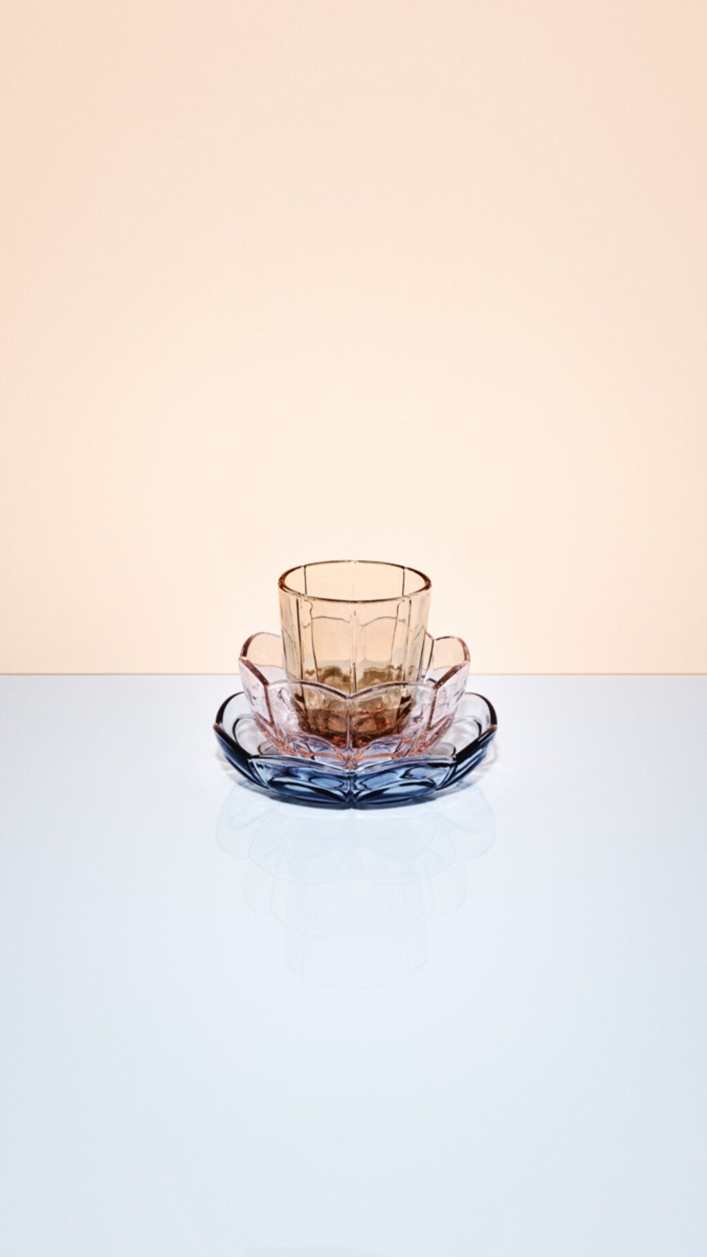 Holmegaard Vandglas 2 stk. 32 cl, Toffee - Vandglas Hjem.dk