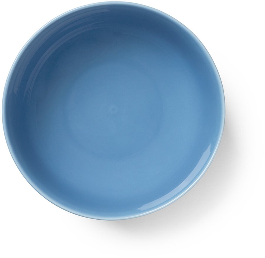 Lyngby Porceln Rhombe Color Schale 15,5 cm, Blau