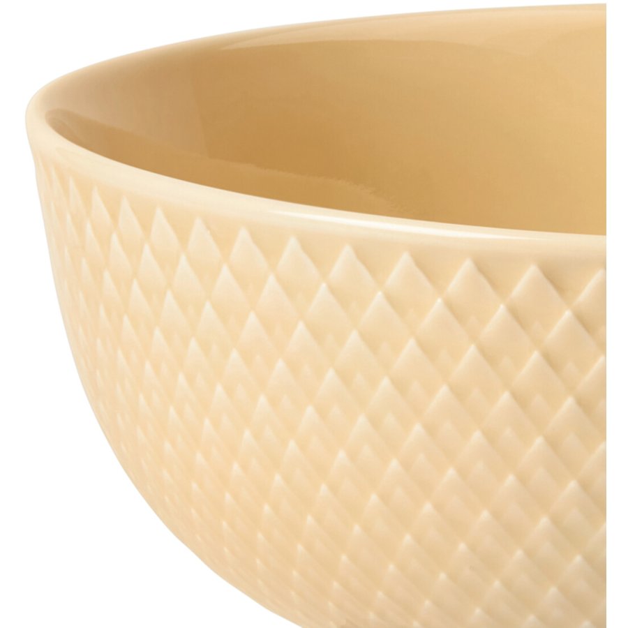 Lyngby Porceln Rhombe Color Skl 15,5 cm, Sand