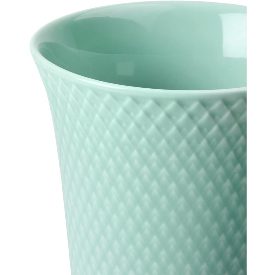 Lyngby Porceln Rhombe Color Vase H15 cm, Aqua