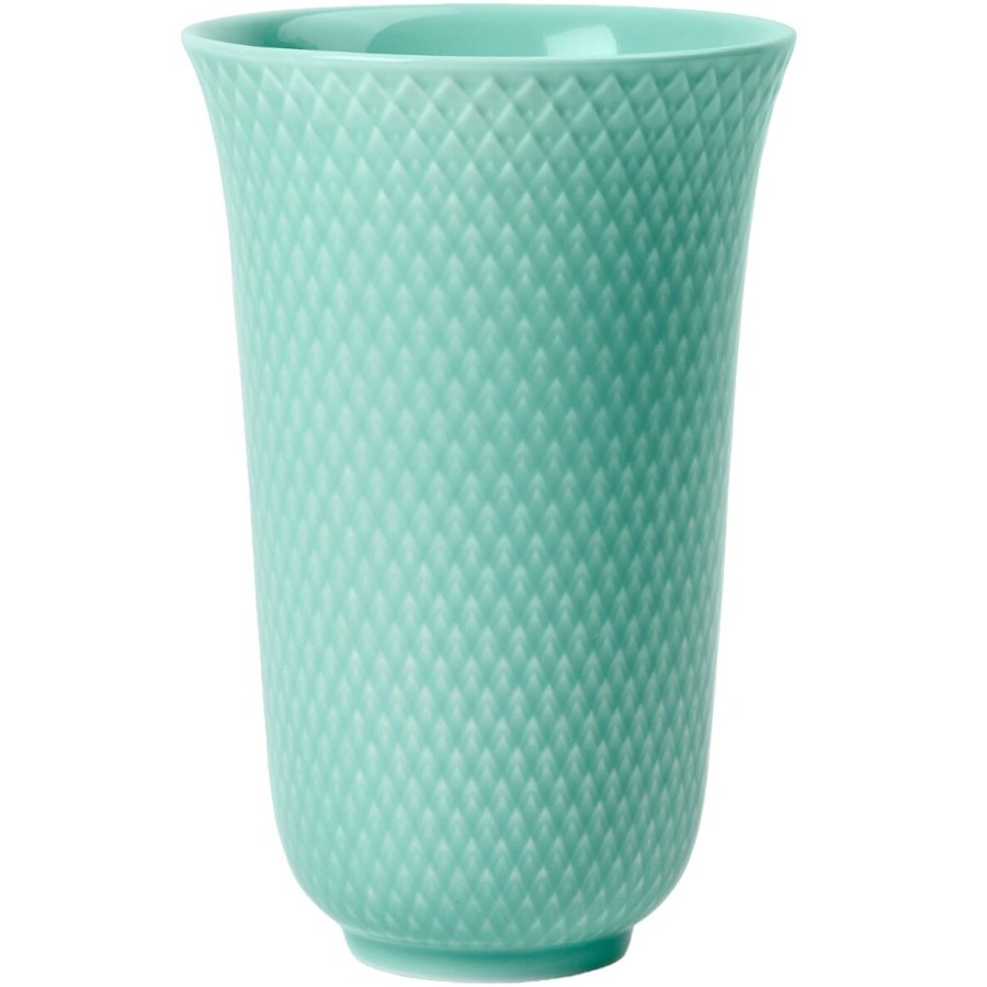 Lyngby Porceln Rhombe Color Vase H15 cm, Aqua