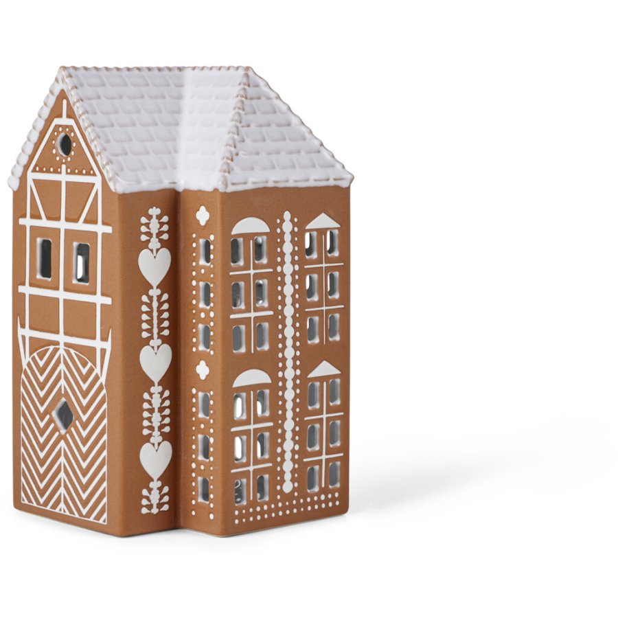 Khler Gingerbread Kerzenhaus H17 cm, Braun