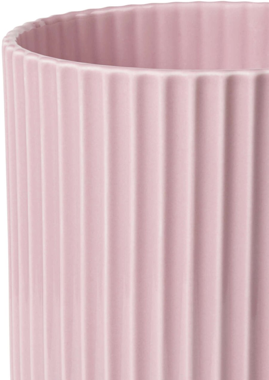 Lyngby Porceln Vase H25 cm, Rosa