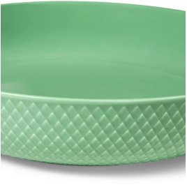 Lyngby Porceln Rhombe Color Serveringsskl 28 cm, Grn