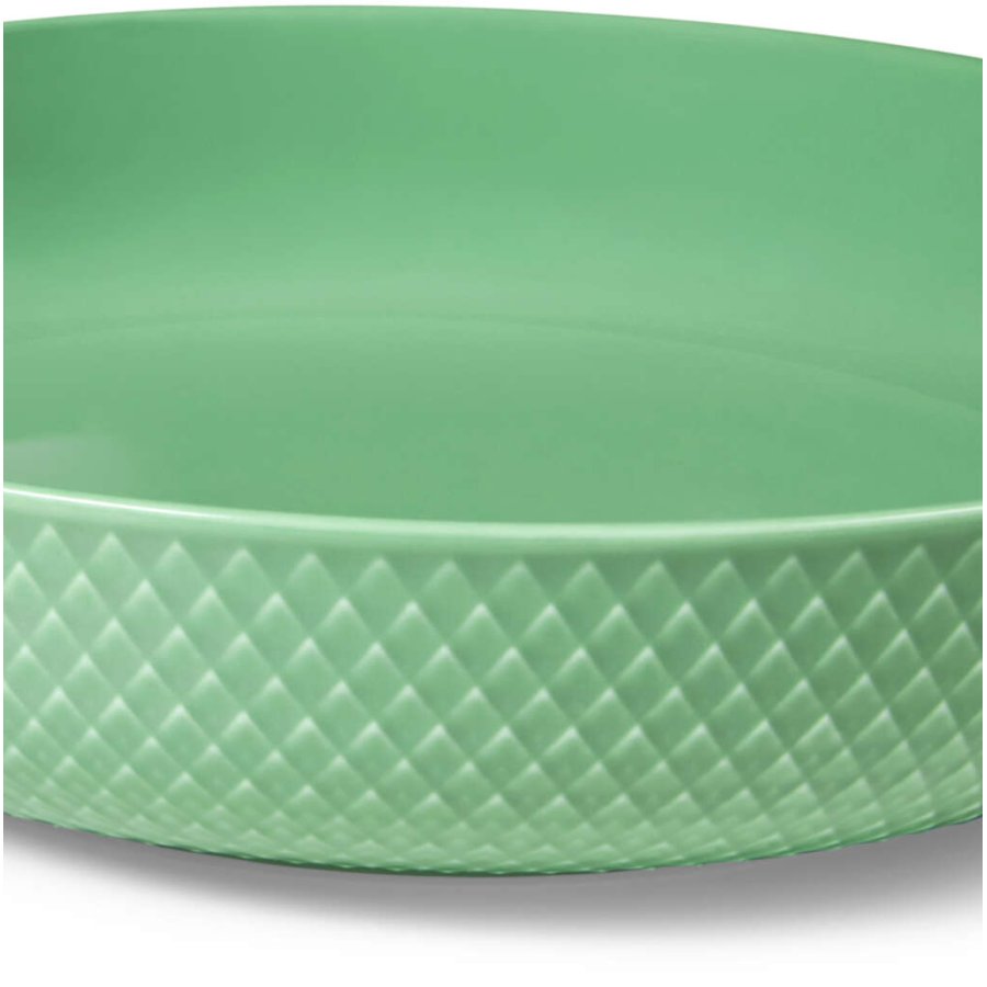 Lyngby Porceln Rhombe Color Serveringsskl 28 cm, Grn