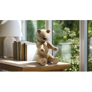 Kay Bojesen Bjørn Stor 40 cm, Eg/Ahorn