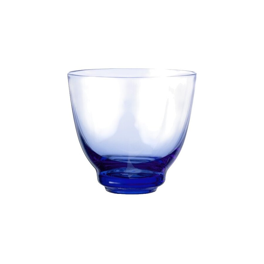 Holmegaard Flow Wasserglas 35 cl, Dunkelblau