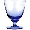 Holmegaard Flow Glas auf Fu 35 cl, Dunkelblau