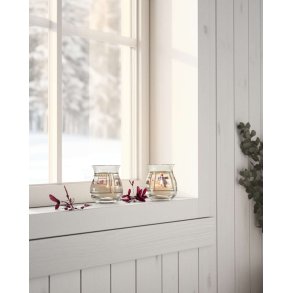 Holmegaard Christmas Fyrfadsstage 2024 2 stk. H7,5 cm