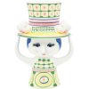 Bjrn Wiinblad Lady With Hat Vase H24,5 cm, Grn