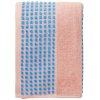 Juna Check Handtuch 50x100 cm, Soft Pink/Blau