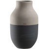 Khler Omaggio Circulare Vase H31 cm, Anthrazitgrau