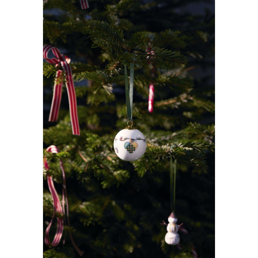 Khler Hammershi Weihnachtsball 2024 6 cm, Wei