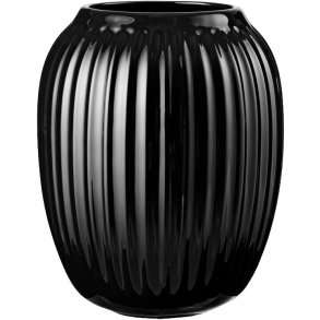 Kähler Hammershøi Vase H21 cm, Sort