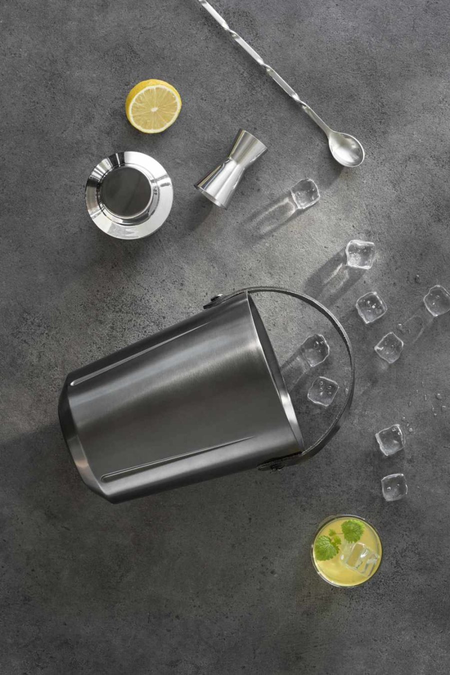 Rosendahl Grand Cru Champagnerkbel H33 cm, Gun Metal