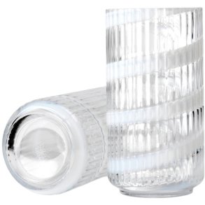 Lyngby Porceln Vase H20,5 cm, Wirbelwei