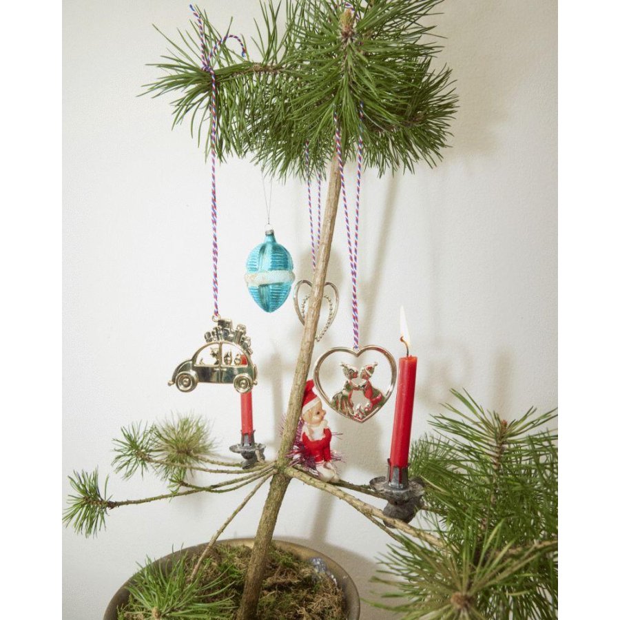 Rosendahl Karen Blixen Julebil H6,5 cm, Forslvet