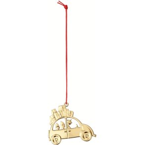 Rosendahl Karen Blixen Julebil H6,5 cm, Forgyldt