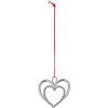 Rosendahl Karen Blixen Perlehjerte H6,5 cm, Forslvet