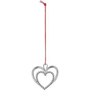 Rosendahl Karen Blixen Perlehjerte H6,5 cm, Forslvet