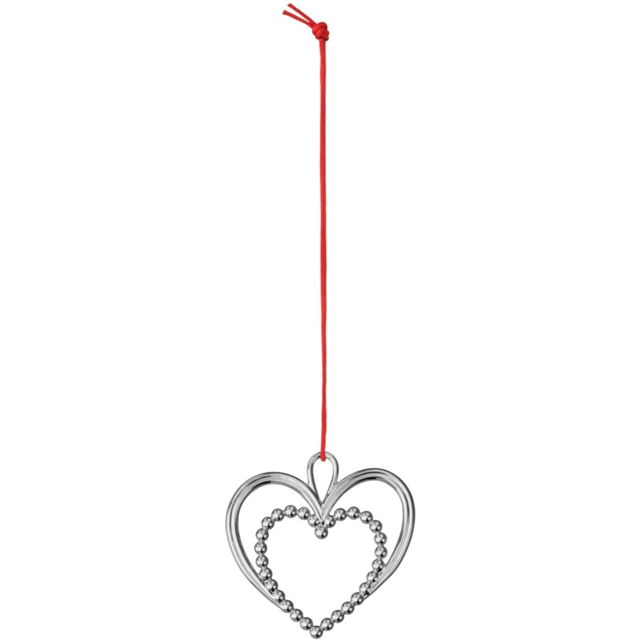 Rosendahl Karen Blixen Perlehjerte H6,5 cm, Forslvet
