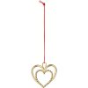Rosendahl Karen Blixen Perlehjerte H6,5 cm, Forgyldt