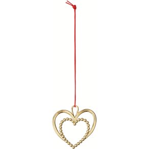 Rosendahl Karen Blixen Perlehjerte H6,5 cm, Forgyldt