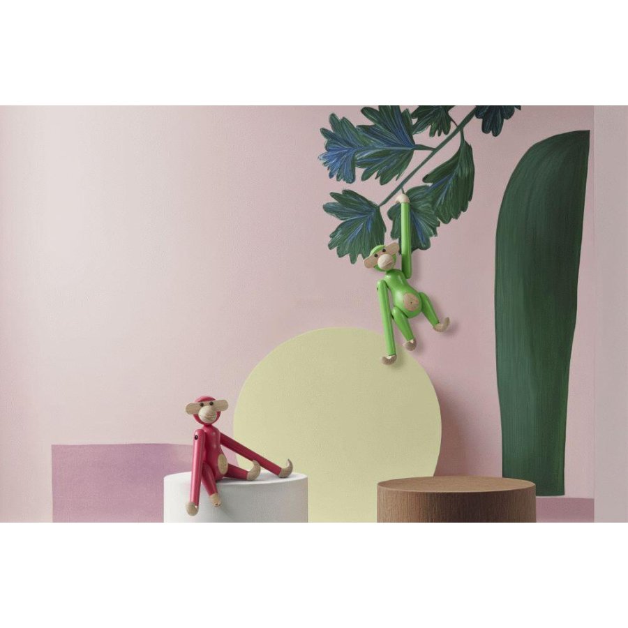 Kay Bojesen Affe Mini 9,5cm, Groen