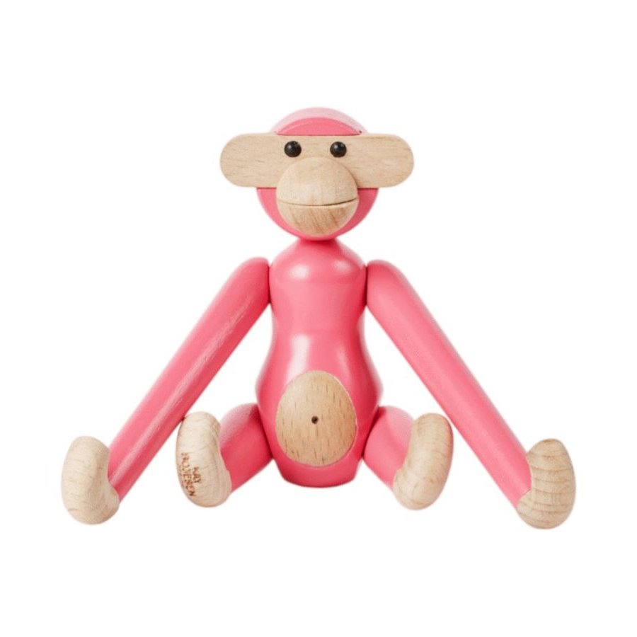Kay Bojesen Affe Mini 9,5cm, Pink