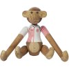 Kay Bojesen x DBU Away 86 Abe Mini 9,5 cm, Teak/Limbatr
