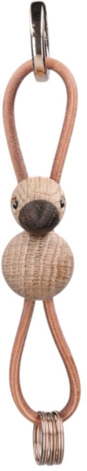 Kay Bojesen Nglering Fugl 6 cm, Eg/Guld
