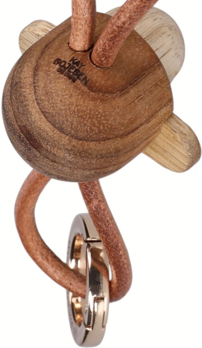 Kay Bojesen Nglering Abe, Teak- og Limbatr/Guld