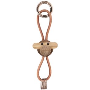 Kay Bojesen Schlsselanhnger Affe, Teak- Und Limbaholz/Gold